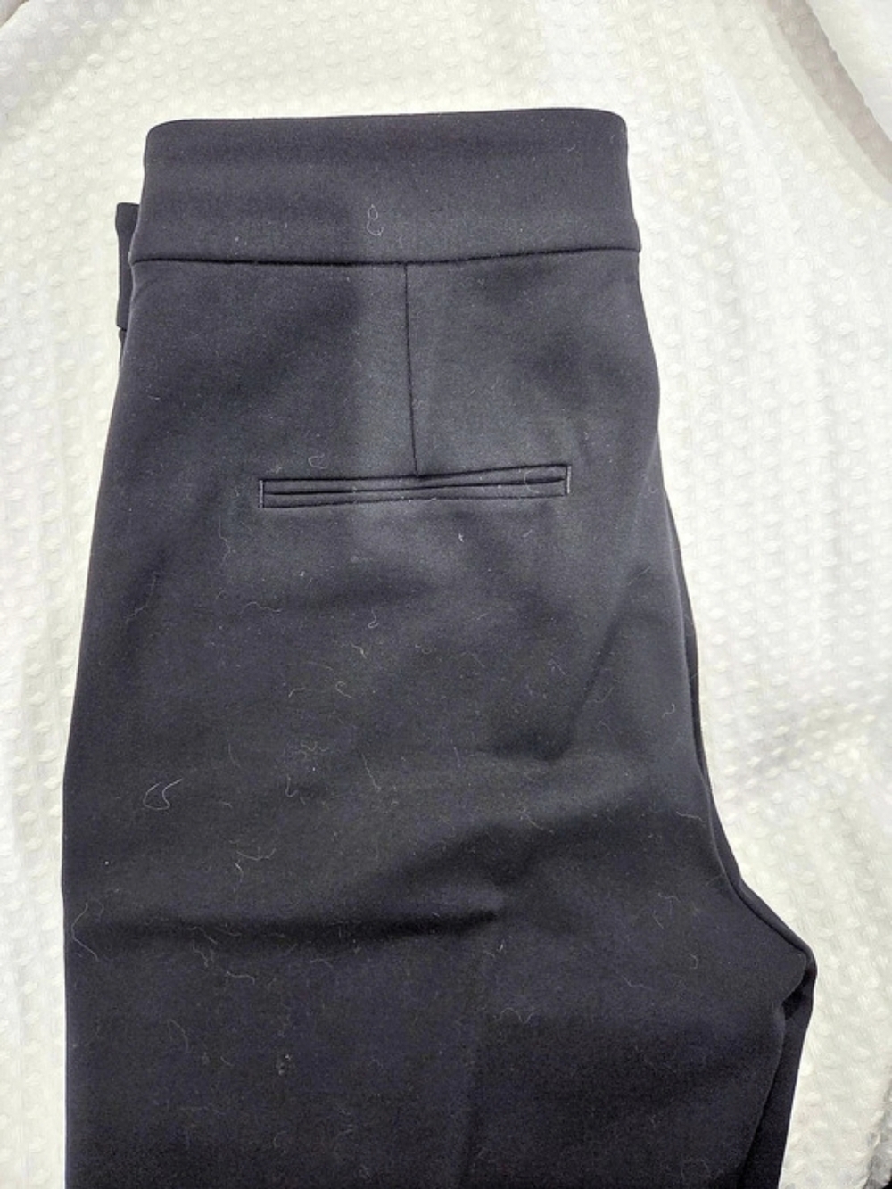 Ann Taylor Black Flare Pants Size 2 - Picture 3 of 7